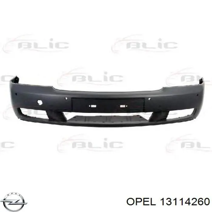 13114260 Opel parachoques delantero