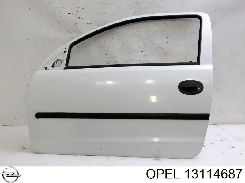 124049 Opel puerta delantera izquierda