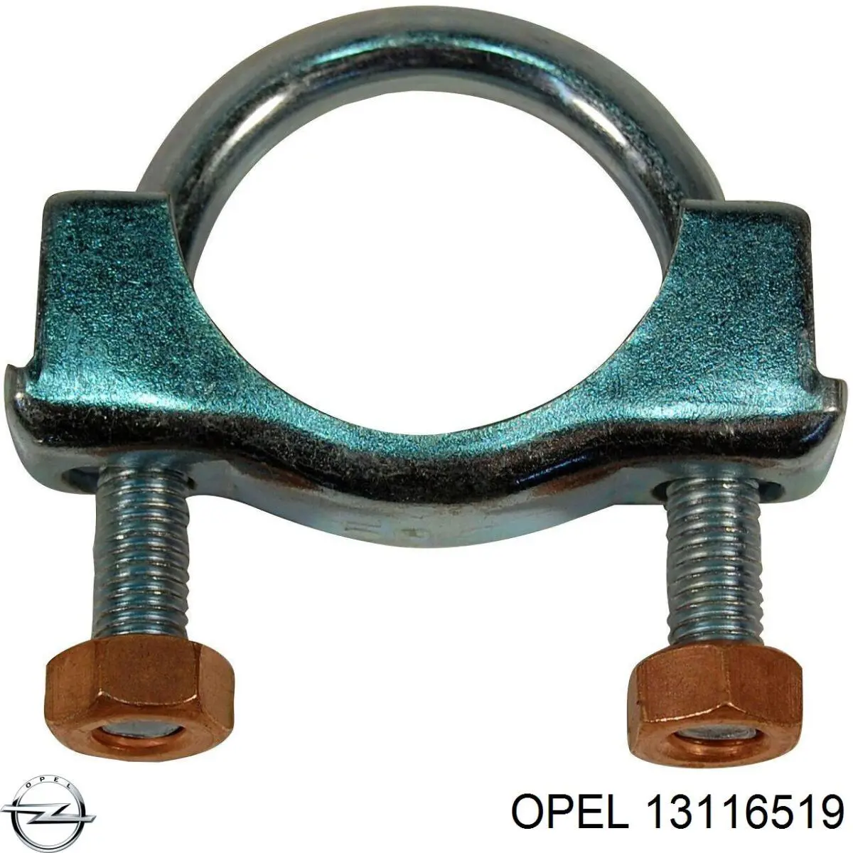 13116519 Opel silenciador posterior