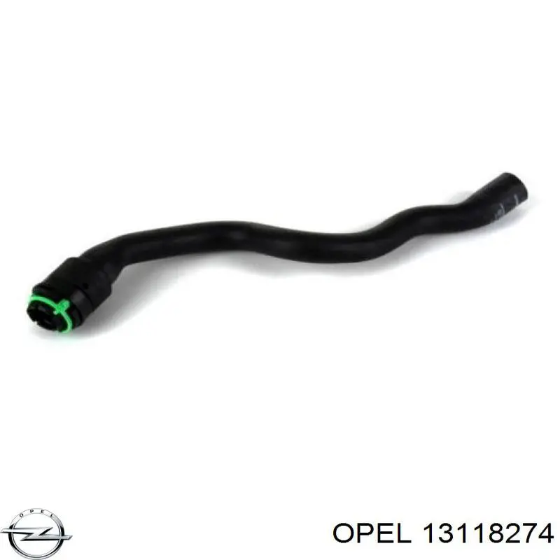 13118274 Opel Manguera de calefacción, entrada
