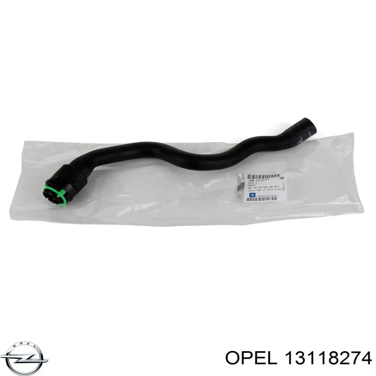 Comprar 13118274 Opel Manguera de calefacción, entrada