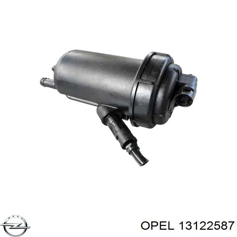 13122587 Opel caja, filtro de combustible