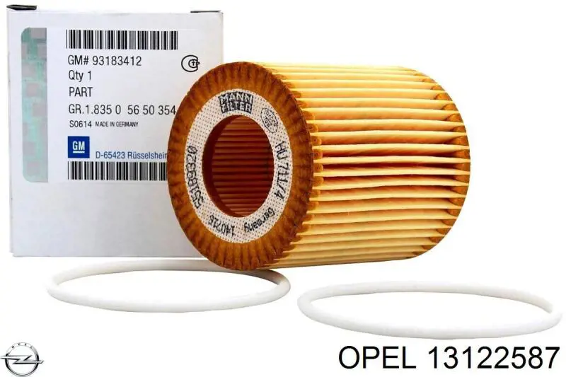 Caja, filtro de combustible Opel Vectra