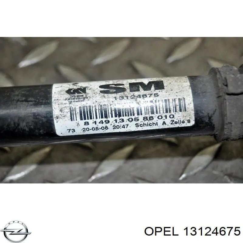 Comprar 13124675 General Motors Semieje delantero izquierdo