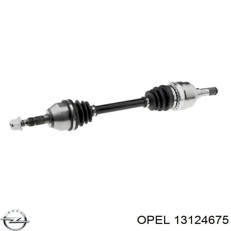 Semieje delantero izquierdo 13124675 General Motors