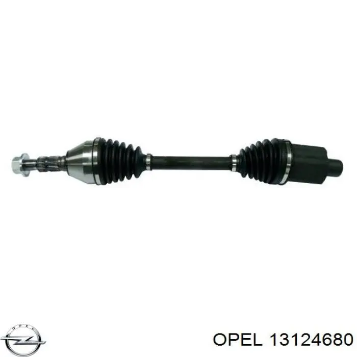 Semieje delantero derecho Opel 13124680 precio, desde 93,95 EUR