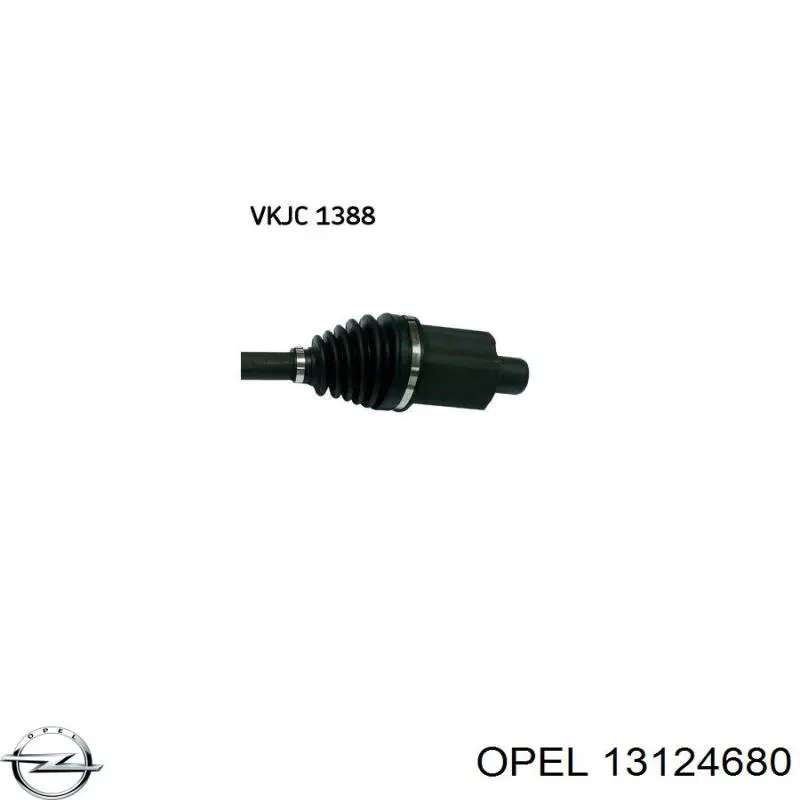 Comprar 13124680 Opel Semieje delantero derecho