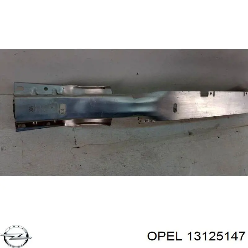 13125147 Opel refuerzo parachoques trasero