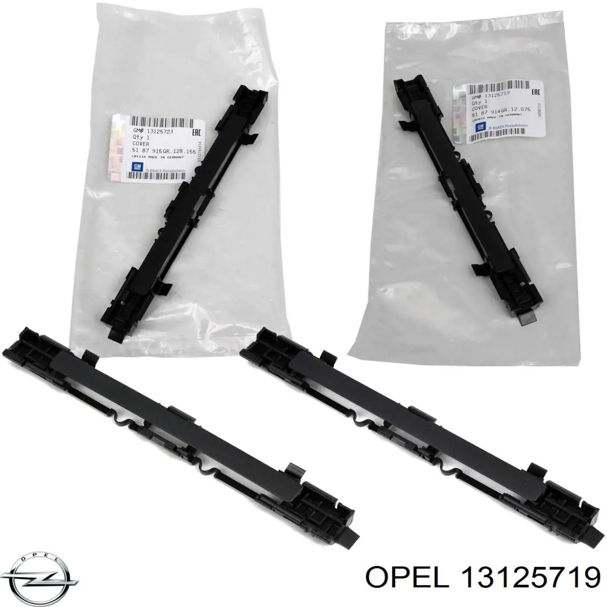 Tapa delantera del riel del portaequipajes del techo Opel 13125719 precio, desde 29,39 EUR