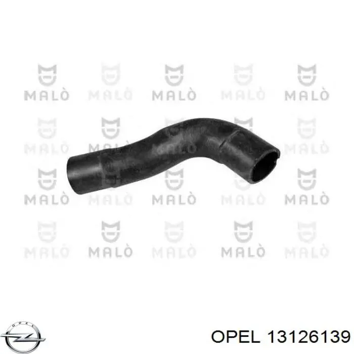 Manguera superior del radiador Opel 13126139 precio, desde 9,15 EUR