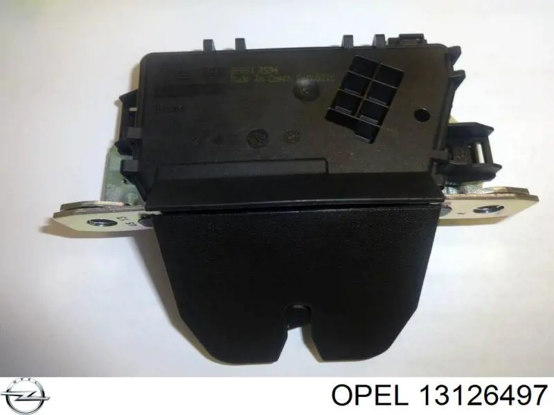 13126497 Opel cerradura de puerta de maletero