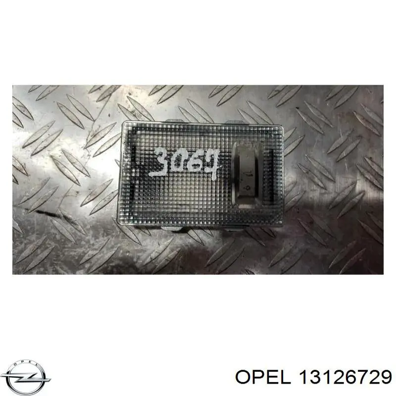 13126729 Opel Luz de techo interior (cabina)