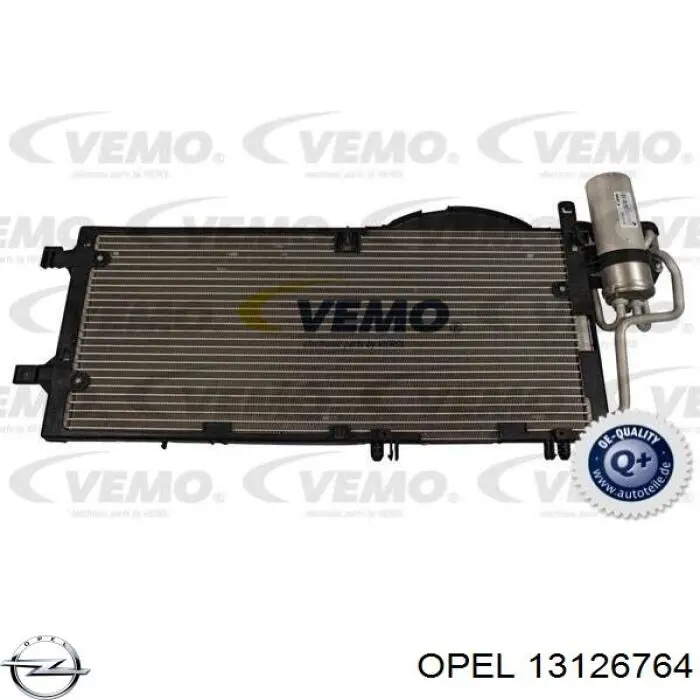 13126764 Opel condensador aire acondicionado