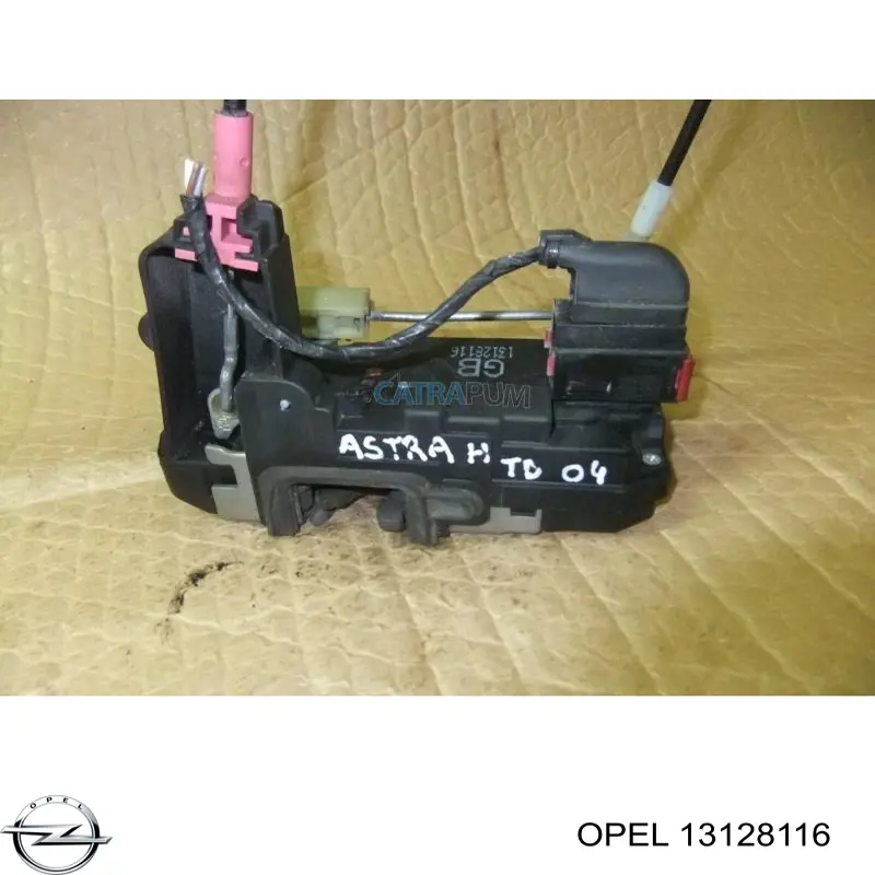 Cerradura de la puerta trasera derecha Opel 13128116 precio, desde 39,20 EUR