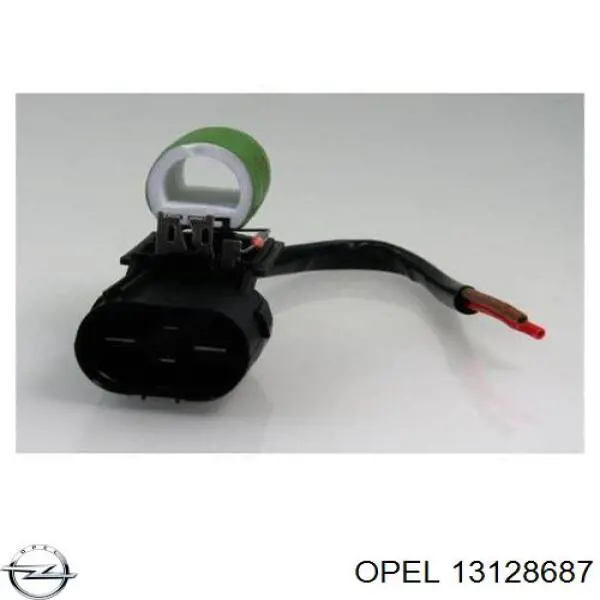 13128687 Opel motor ventilador del radiador