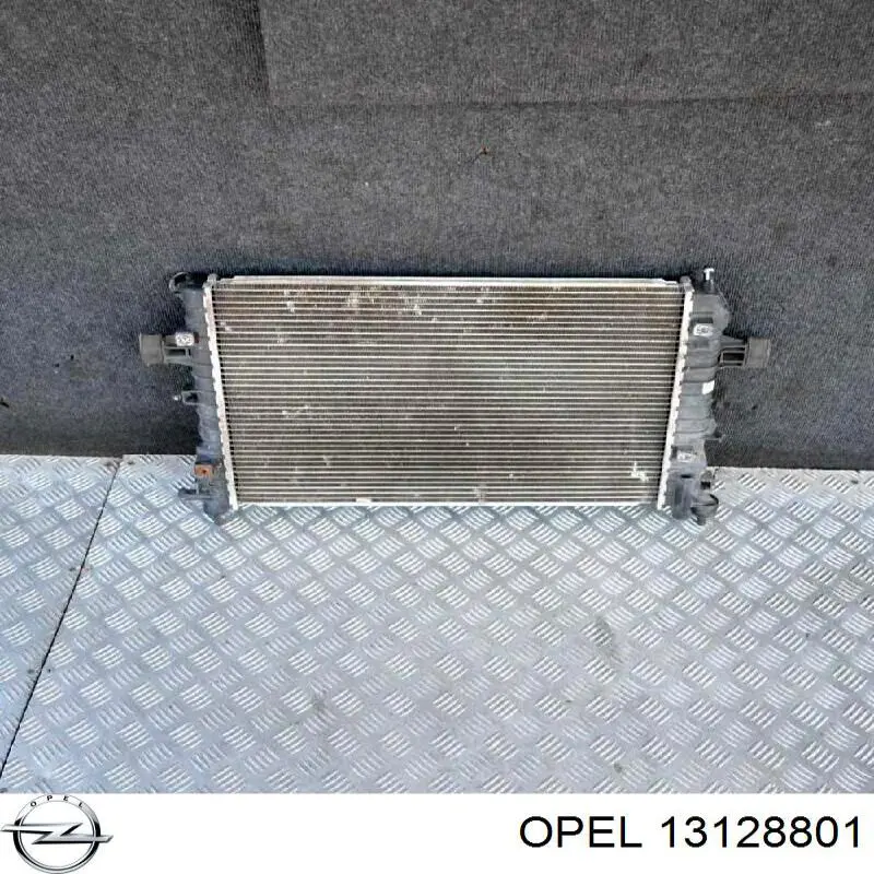 13128801 Opel radiador refrigeración del motor