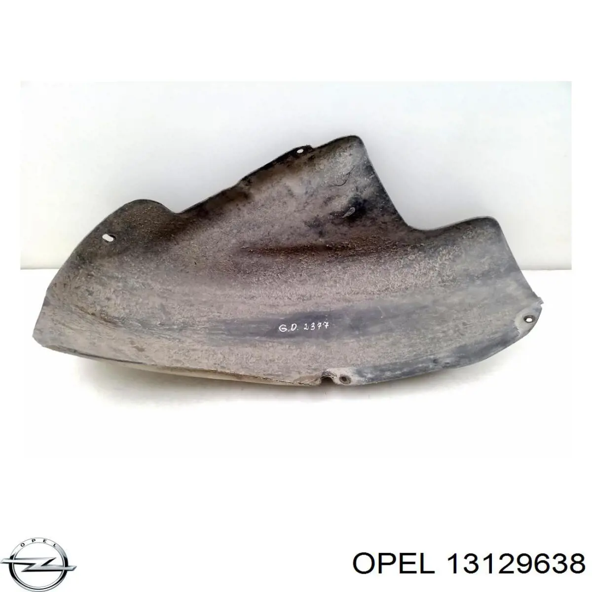 Paso de rueda trasera, derecho para Opel Zafira (A05)