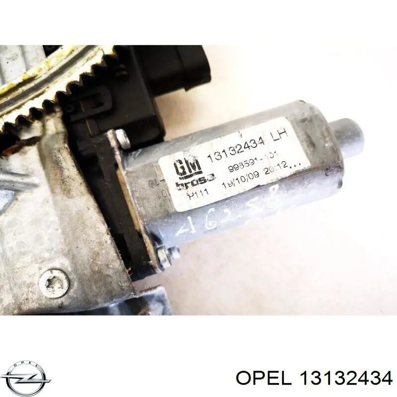 13132434 Opel motor del elevalunas eléctrico
