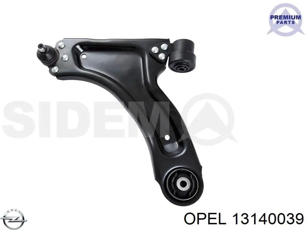 Brazo inferior izquierdo de la suspensión delantera Opel 13140039 precio, desde 55,61 EUR