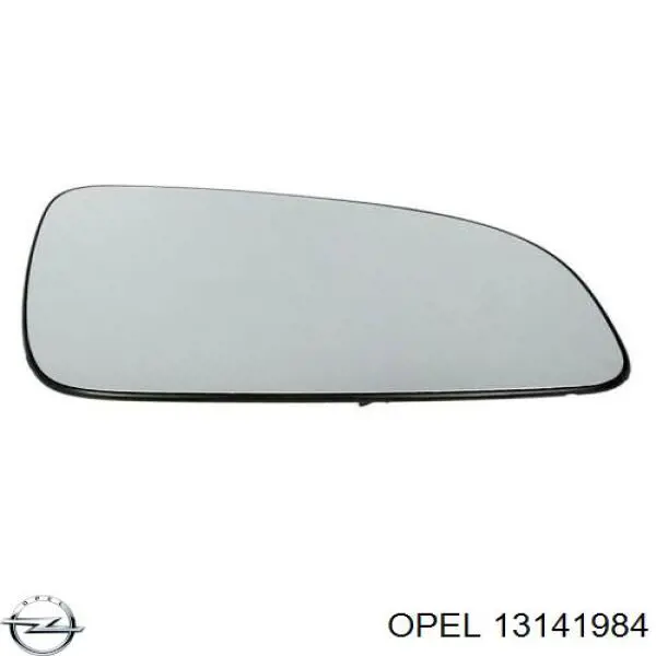 13141984 Opel cristal de espejo retrovisor exterior derecho