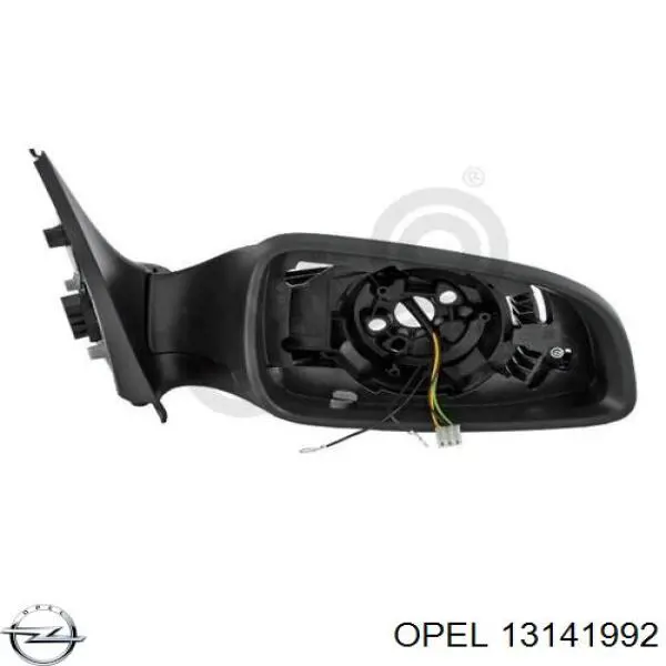 13141992 Opel espejo retrovisor derecho