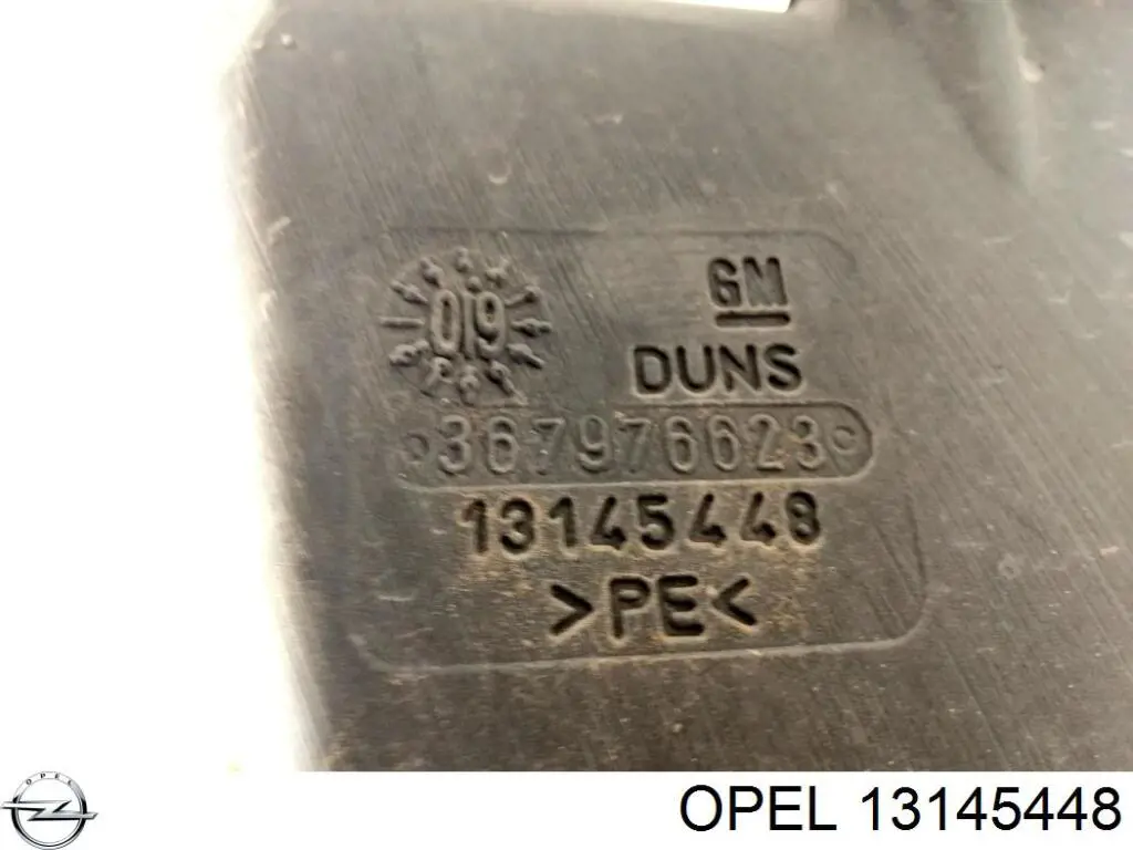 13145448 Opel depósito de agua del limpiaparabrisas