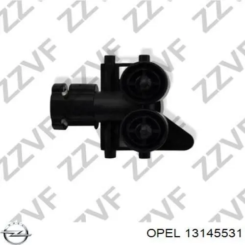 13145531 Opel tobera de agua regadora, lavado de faros, delantera izquierda