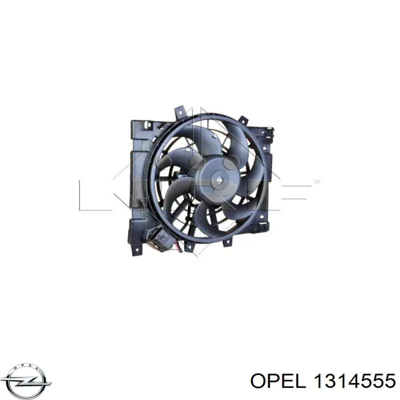 Comprar 1314555 Opel Bastidor, radiador