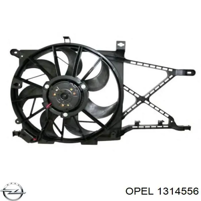 Radiador de agua Opel 1314556 precio, desde 91,01 EUR