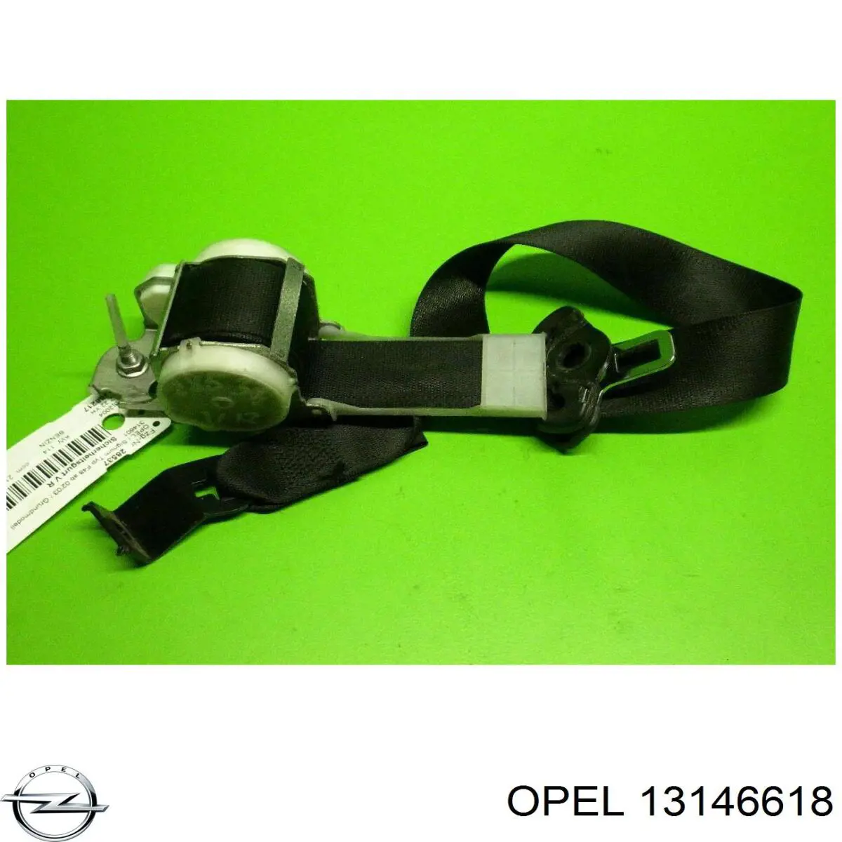 13146618 Opel cinturón de seguridad delantero derecho
