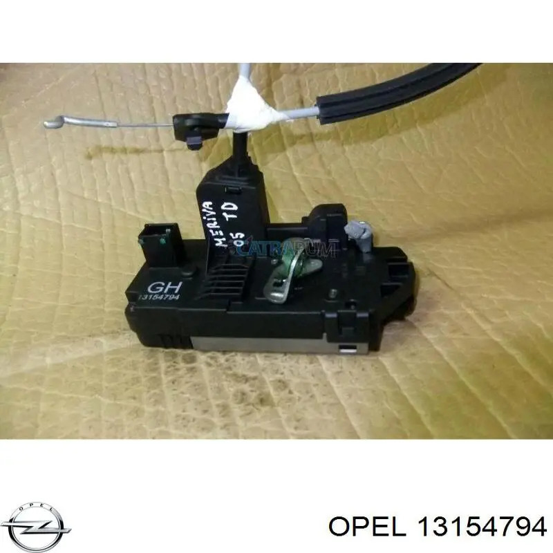 Cerradura de la puerta trasera derecha Opel 13154794 precio, desde 36,30 EUR
