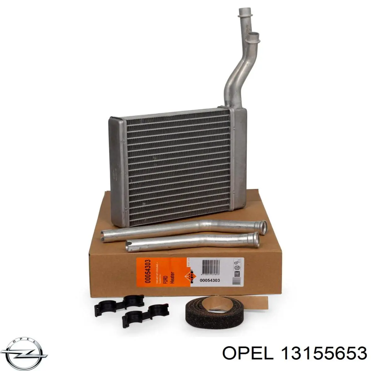 Luces LED de matricula Opel 13155653