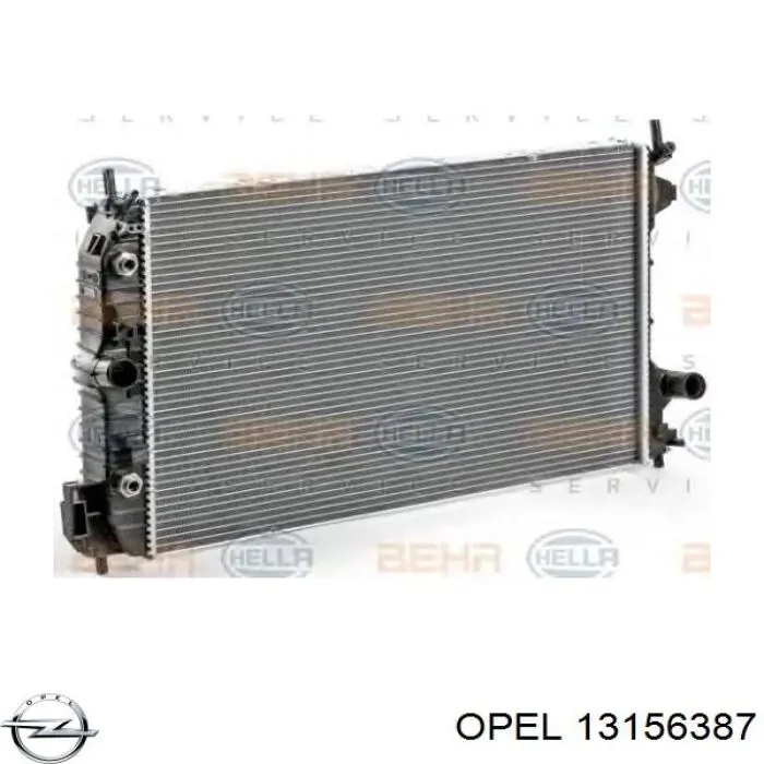 Comprar 13156387 Opel Radiador de auto