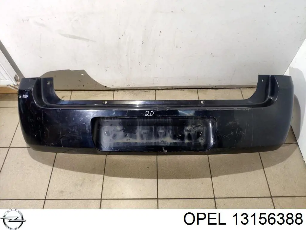 13156388 Opel protección motor / empotramiento
