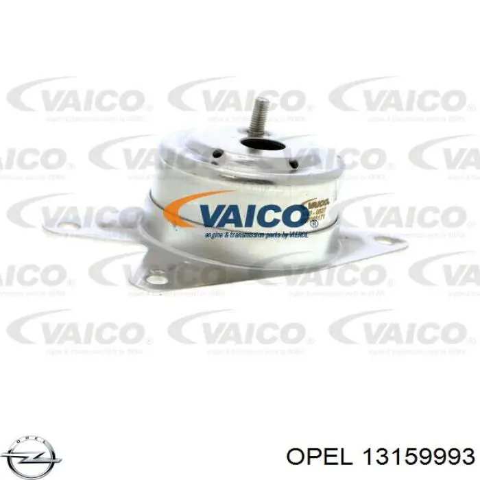 Soporte izquierdo del motor 13159993 Opel