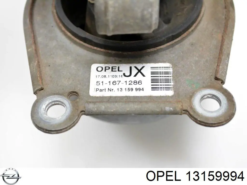 13159994 Opel soporte motor izquierdo