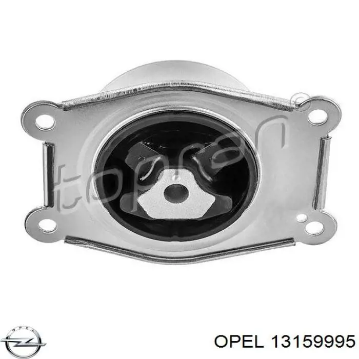 Soporte izquierdo del motor 13159995 Opel