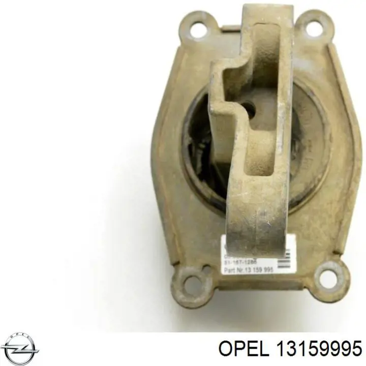 Soporte de motor izquierdo Opel 13159995