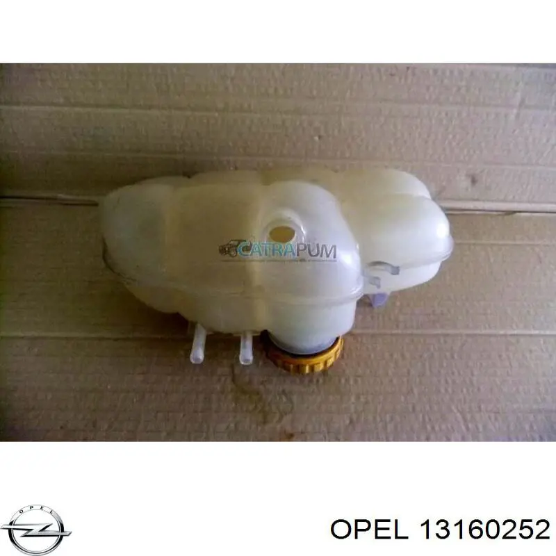 Vaso de expansión 13160252 Opel