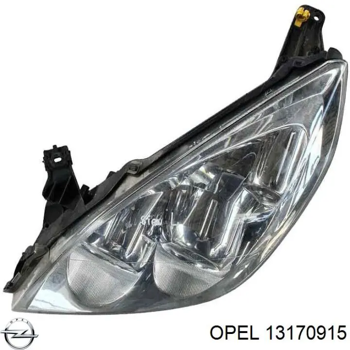 13170915 Opel faro izquierdo