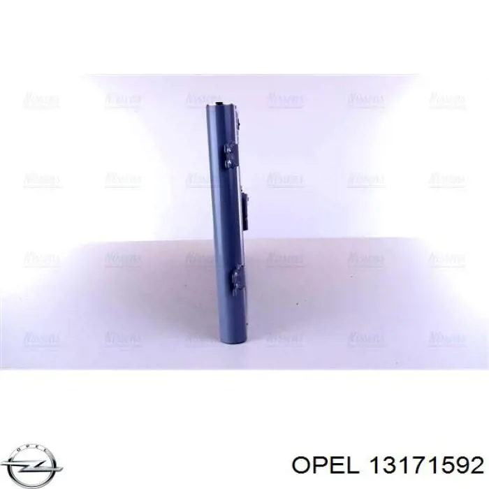 Condensador aire acondicionado 13171592 Opel