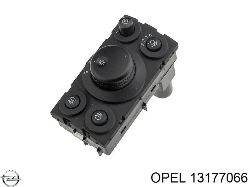 Interruptor de luces en el tablero Opel 13177066 precio, desde 37,75 EUR