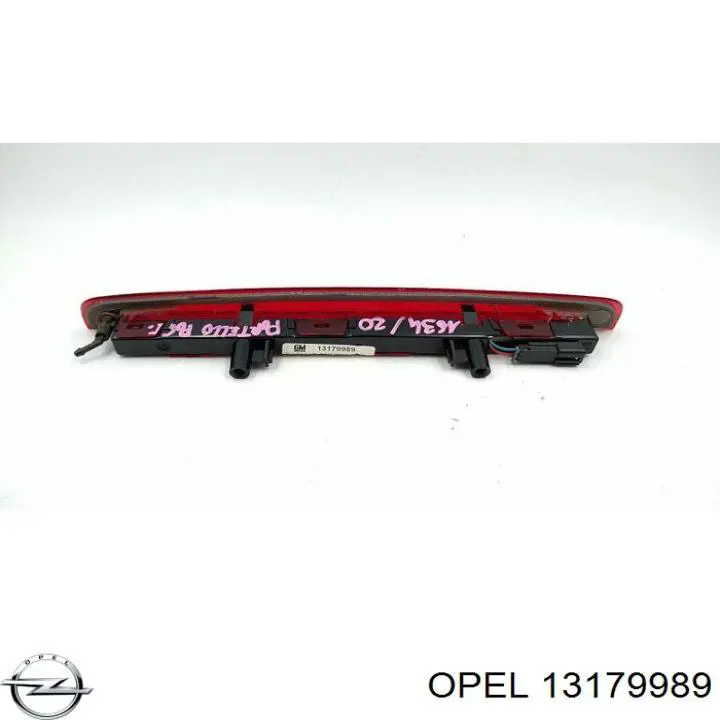 13179989 Opel Luz central de freno