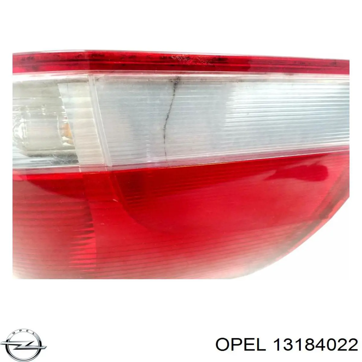 13184022 Opel piloto posterior exterior izquierdo