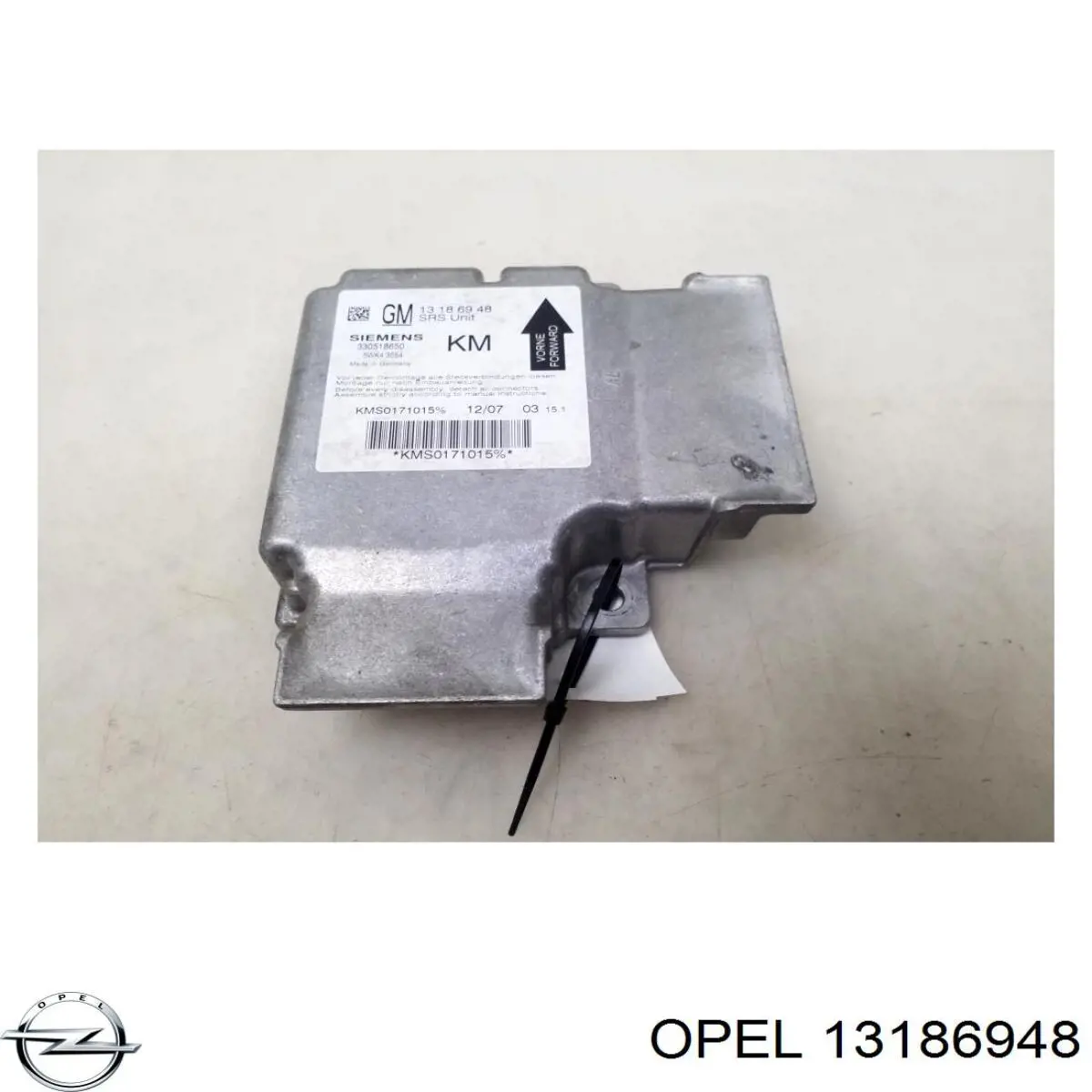 Comprar 13186948 Opel Módulo de control de airbag