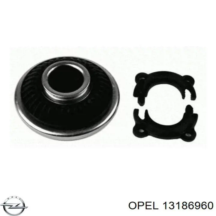 13186960 Opel soporte amortiguador delantero