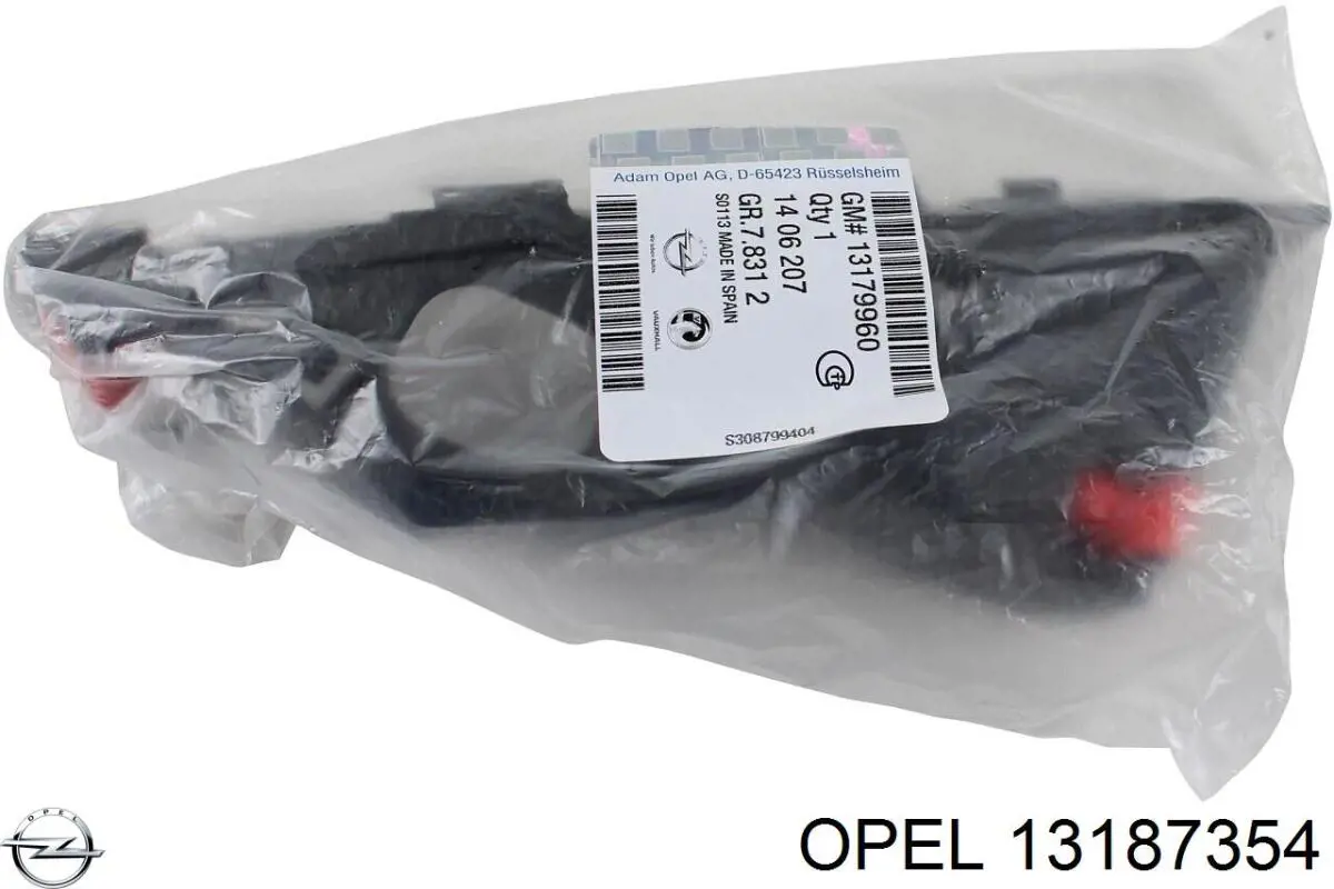 Comprar 6101353 Opel Guardalodos interior izquierdo, guardafango delantero