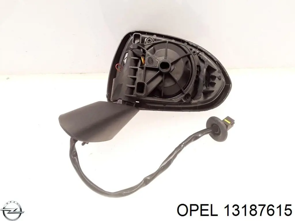 13187615 Opel espejo retrovisor izquierdo