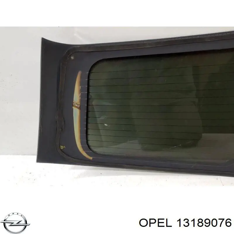 13239151 Opel cristal de el maletero, 3/5 puertas traseras (trastes)