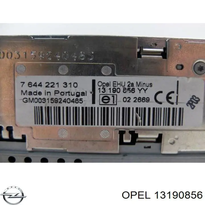  Opel 13190856